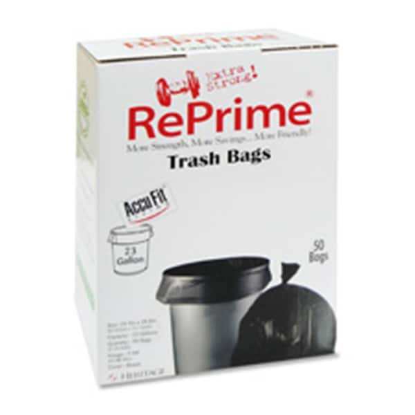 Heritage Bag Can Liners- Accufit- 23 Gallon- .9mil- Clear HE463182 - main